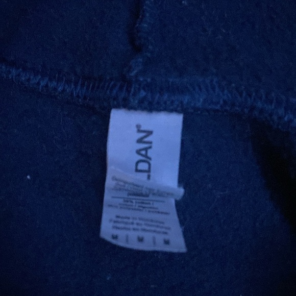 Notre Dame navy zip up hoodie - Picture 3 of 3